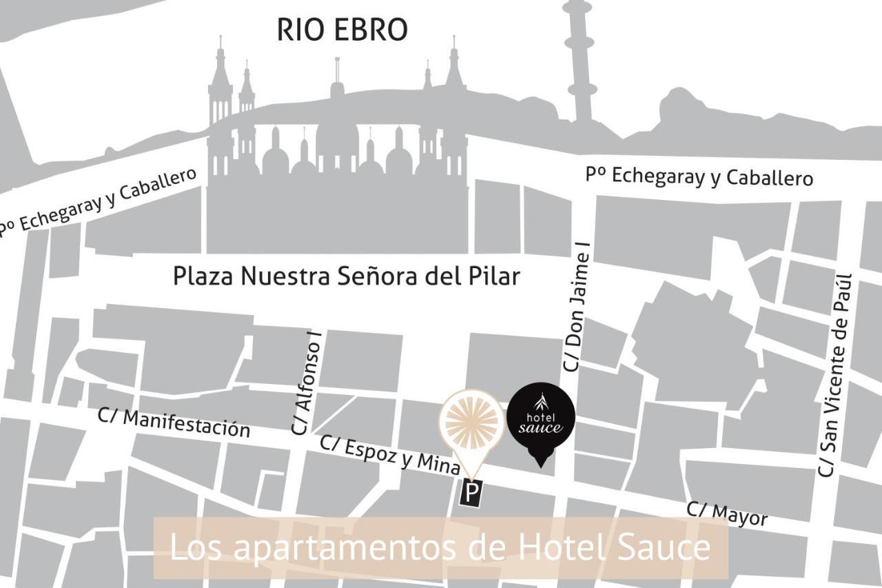 Apartamentos Sabinas Zaragoza Centro Eksteriør billede